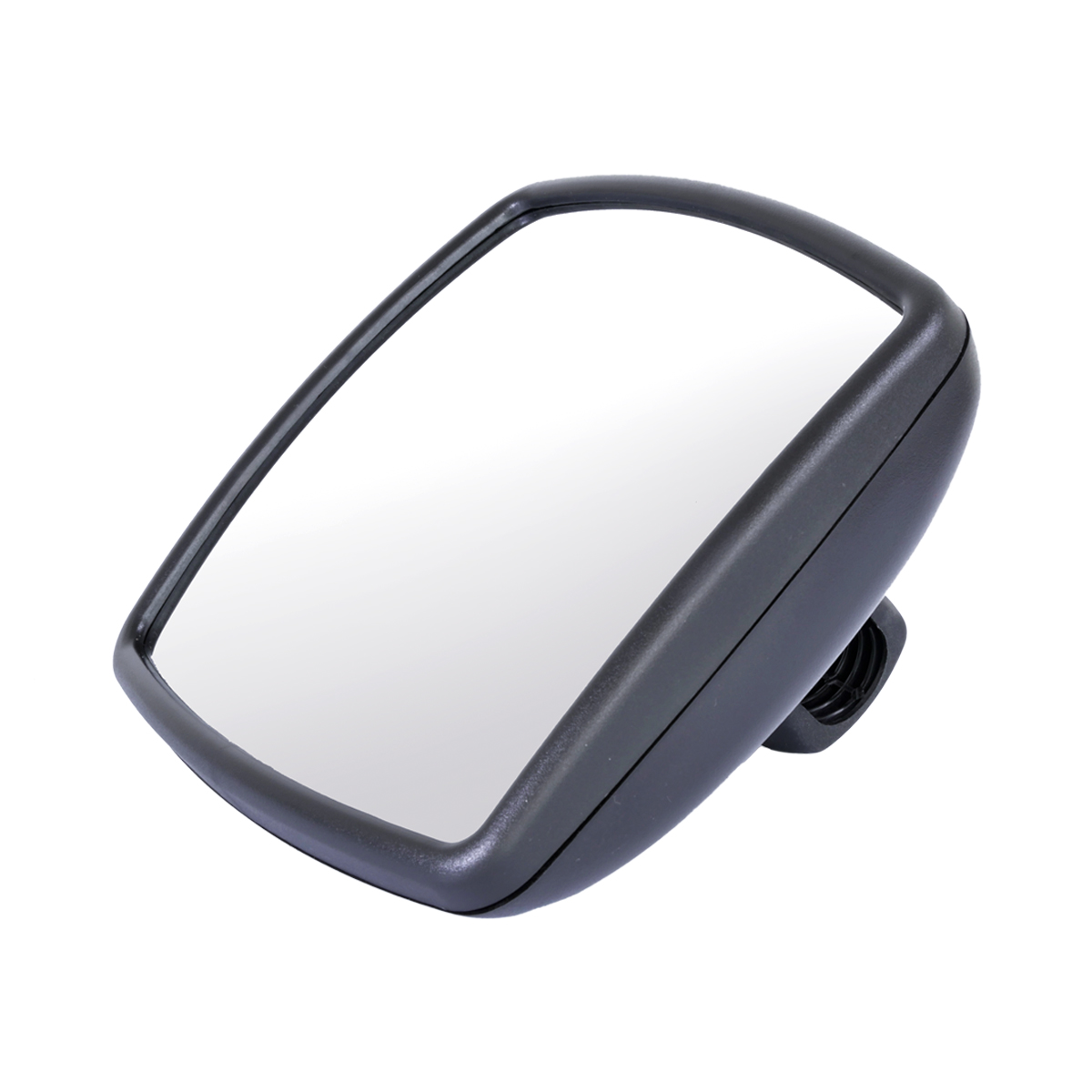 International 4300 American Truck Black Wide Angle Mirror Assembly
